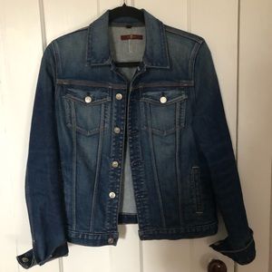 7 For All Mankind Jean Jacket • Size M